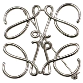 Spilla Anagramma Loewe Argentata