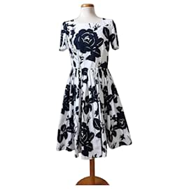 Dolce & Gabbana Minikleid mit Rosen-Print