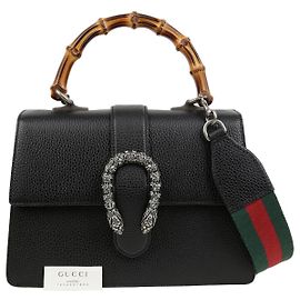 Gucci Borsa Tote Dionysus con manico in bambù e tracolla