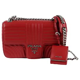 Borsa a tracolla e crossbody Diagram con catena - Prada