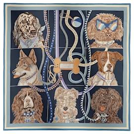 Foulard in seta Hermès "Jour de Casting"