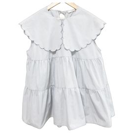 Autre Marque Blusa em camadas com gola de concha yori