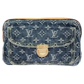 Borsa a tracolla Louis Vuitton Monogram Denim
