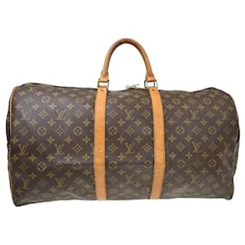 Borsa Keepall Louis Vuitton Monogram Canvas 55