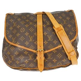 Louis Vuitton Saumur Monogram Canvas 35