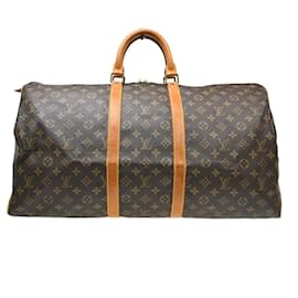 Borsa Keepall Louis Vuitton Monogram Canvas 55