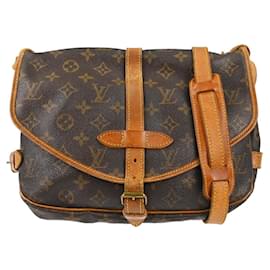 Bolsa Louis Vuitton Saumur em Canvas Monogram 30
