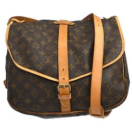 Louis Vuitton Saumur Monogram Canvas 35