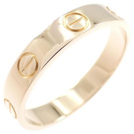 Anello Mini Love di Cartier in oro rosa 18K