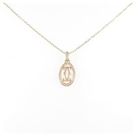 Collana Logo Cartier in Oro Rosa