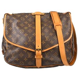 Louis Vuitton Saumur Monogram Canvas 35