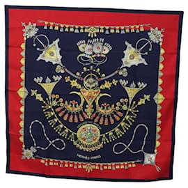 Hermès Hermes Carré 90 Seta multicolore 90 x 90