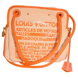 Louis Vuitton Antigua Cabas PM Orange Canvas