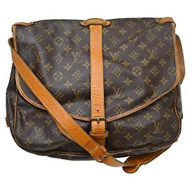 Louis Vuitton Saumur Monogram Canvas 35