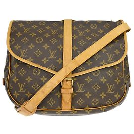 Louis Vuitton Saumur Monogram Canvas 35