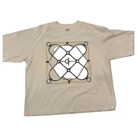 Camiseta Hermès Figure Artistique Algodón Blanco