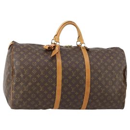 LOUIS VUITTON Borsa Boston Monogram Keepall 60 M41422 LV Auth 184326A