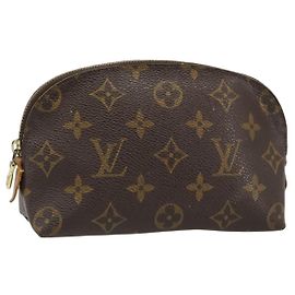LOUIS VUITTON Monogram Pochette Cosmetic PM Pochette M43998 LV Auth 185552