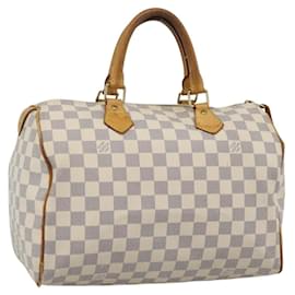LOUIS VUITTON Borsa Damier Azur Speedy 30 N41533 LV Auth 187525