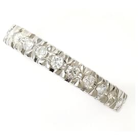 PT900 Platinring mit Diamant - Autre Marque