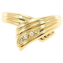 Autre Marque 18K Gelbgold Diamantring