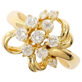 Autre Marque 18K Gelbgold Diamantring