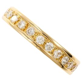 Autre Marque 18K Gelbgold-Ring mit Diamant