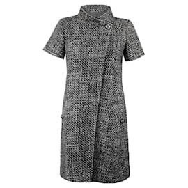 Chanel Chaqueta Tweed Gris Lesage Lily Allen