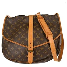 Louis Vuitton Saumur Monogram Canvas 35