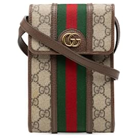 Borsa a tracolla Gucci GG Supreme Ophidia