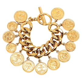 Pulsera Chanel 31 RUE CAMBON Cambon Vintage Motivo Moneda