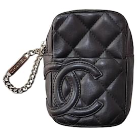 Chanel Pochette in pelle trapuntata nera