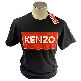 Kenzo Paris Logo T-Shirt - Schwarz