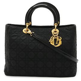 Borsa 2way Christian Dior Lady Dior Cannage Nylon