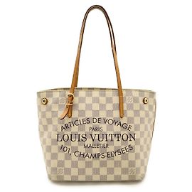 Borsa Tote Louis Vuitton Cabas PM Damier Azur 2way
