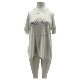 T-shirt blanc "DHOPE" - Autre Marque