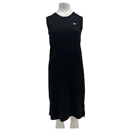 Lacoste Kleid aus Baumwolle schwarz Größe 36