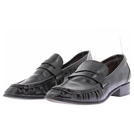 Black leather loafers size 39 - Autre Marque