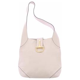 Borsa a mano in pelle Céline Beige Crema