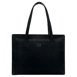 Borsa in scamosciato Loewe Vintage Anagram Logo