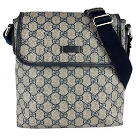 Bolsa de Ombro Gucci GG Supreme Canvas