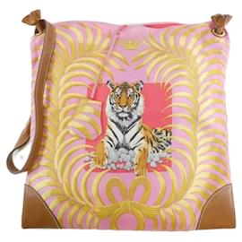 Borsa a tracolla Hermes Royal Tiger Silky City PM - Hermès