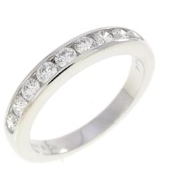 Bague Tiffany sertie en canal demi-cercle - Tiffany & Co