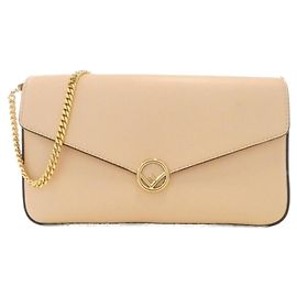 Borsa a tracolla in pelle di vitello Fendi