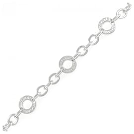 Bulgari Bracciale Charm Bvlgari in oro bianco 18K