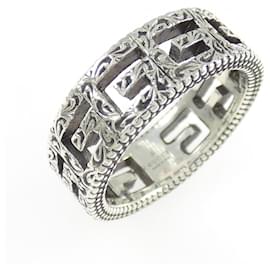 Gucci Square G Ring Silber