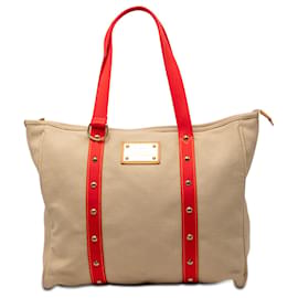 Louis Vuitton Beige Antigua Cabas GM