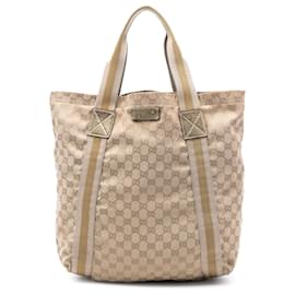 Tote in tela GG Canvas beige Gucci