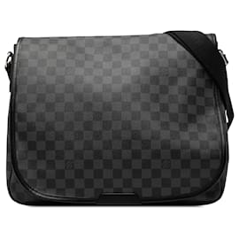 Louis Vuitton Black Damier Graphite Daniel MM