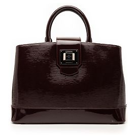 Louis Vuitton Purple Electric Epi Mirabeau GM